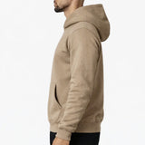 RK Blank Hoodie Brown Oversized