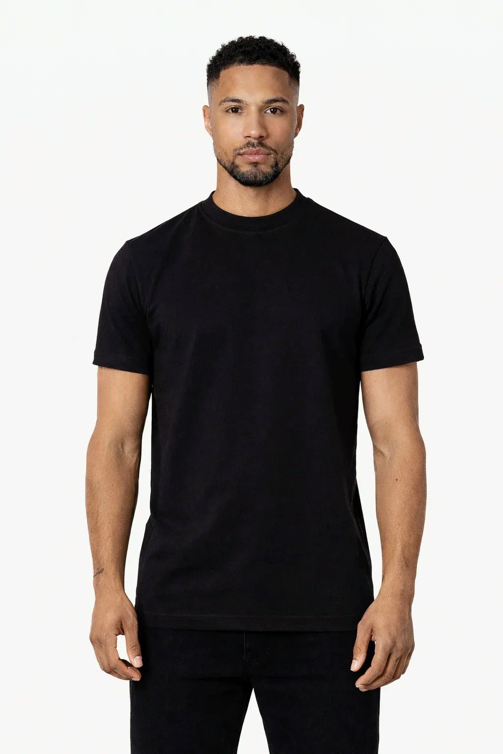 RK Blank Tee Black Slimfit