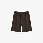 CORE LINNEN SHORT | DEEP BROWN