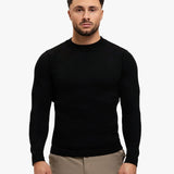 REYES KNITTED SWEATER | BLACK