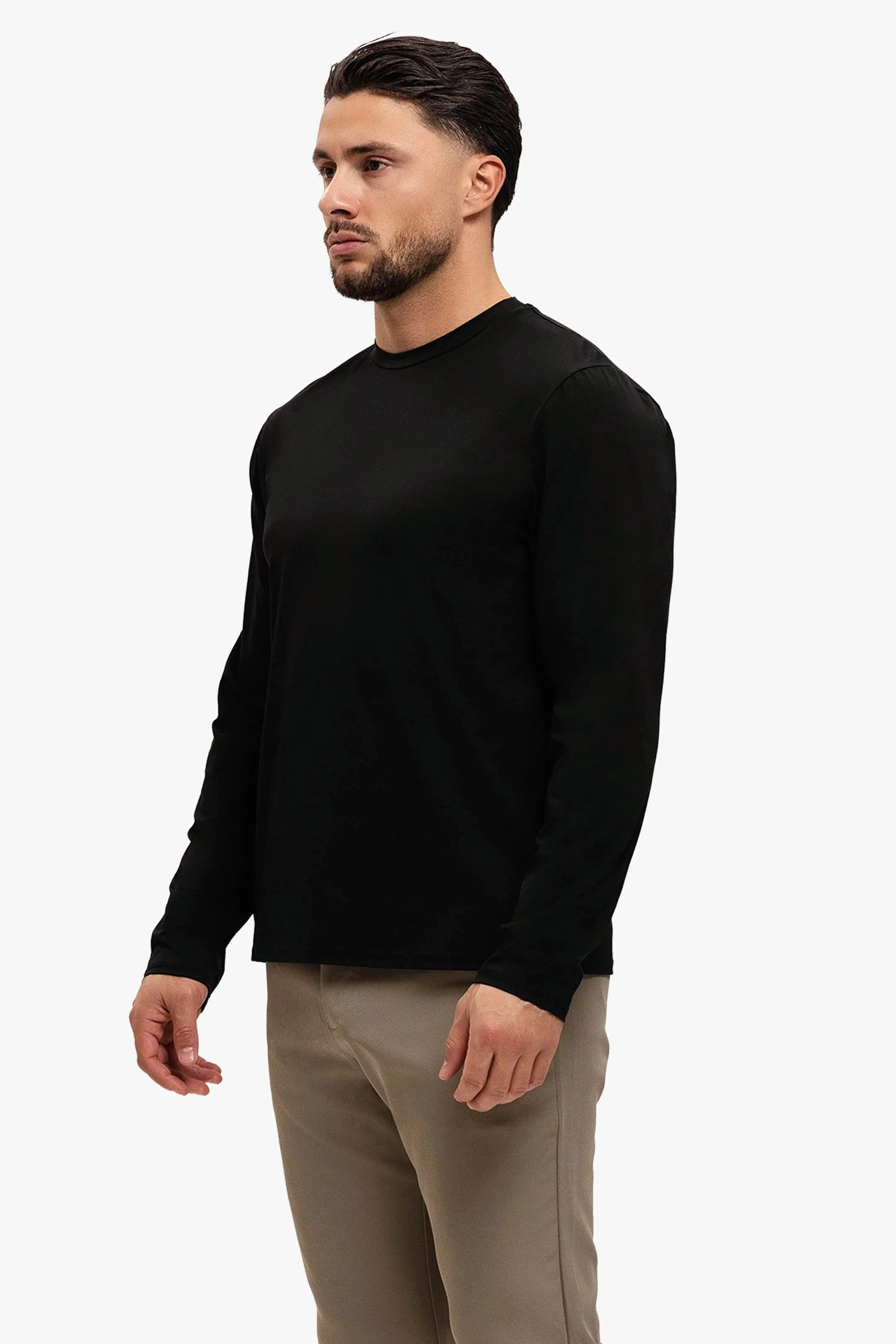 REYES KNITTED SWEATER | BLACK