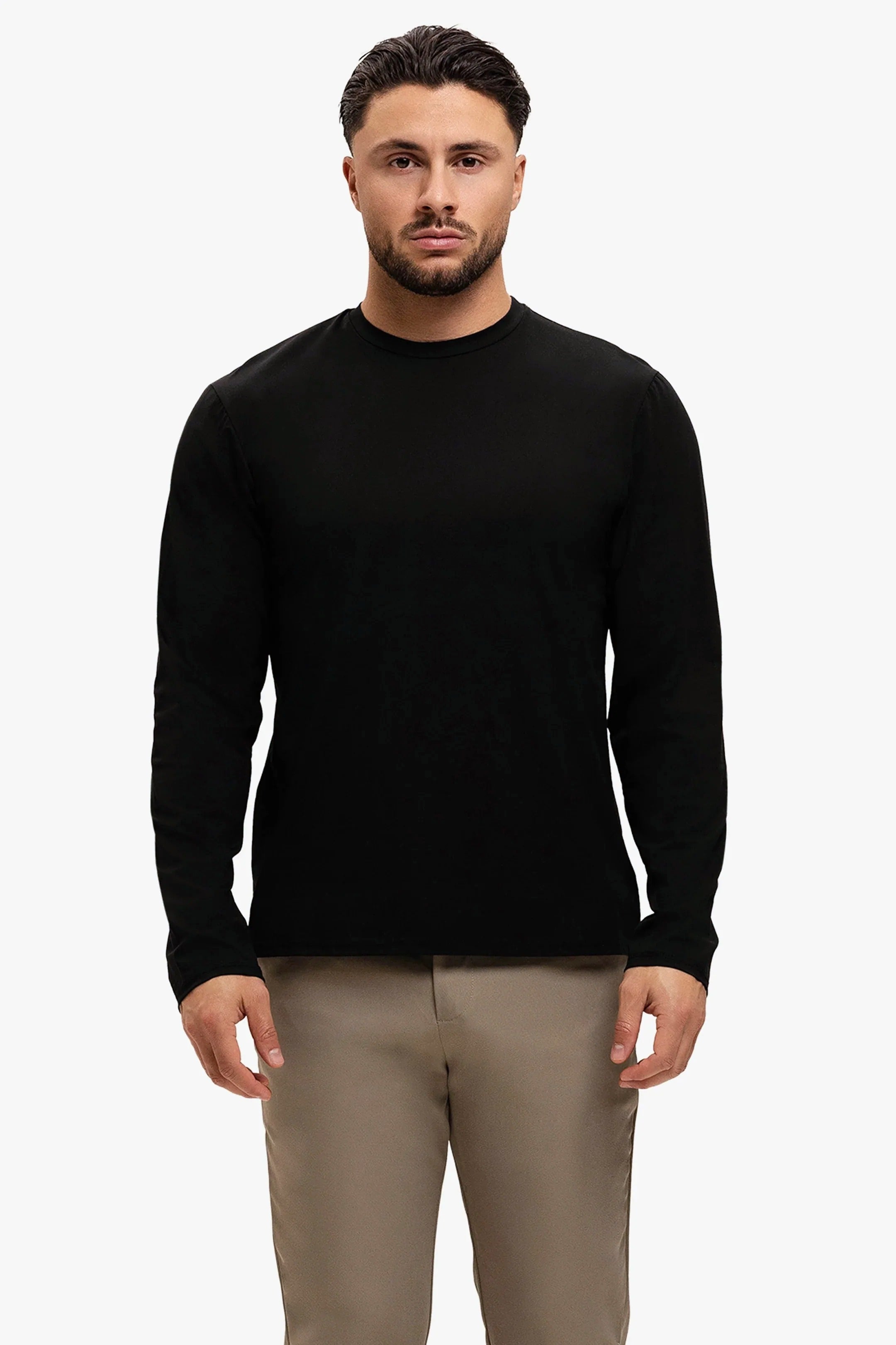 REYES KNITTED SWEATER | BLACK