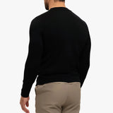 REYES KNITTED SWEATER | BLACK