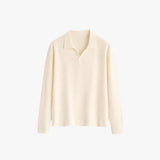 VALERO KNITTED POLO | CREME