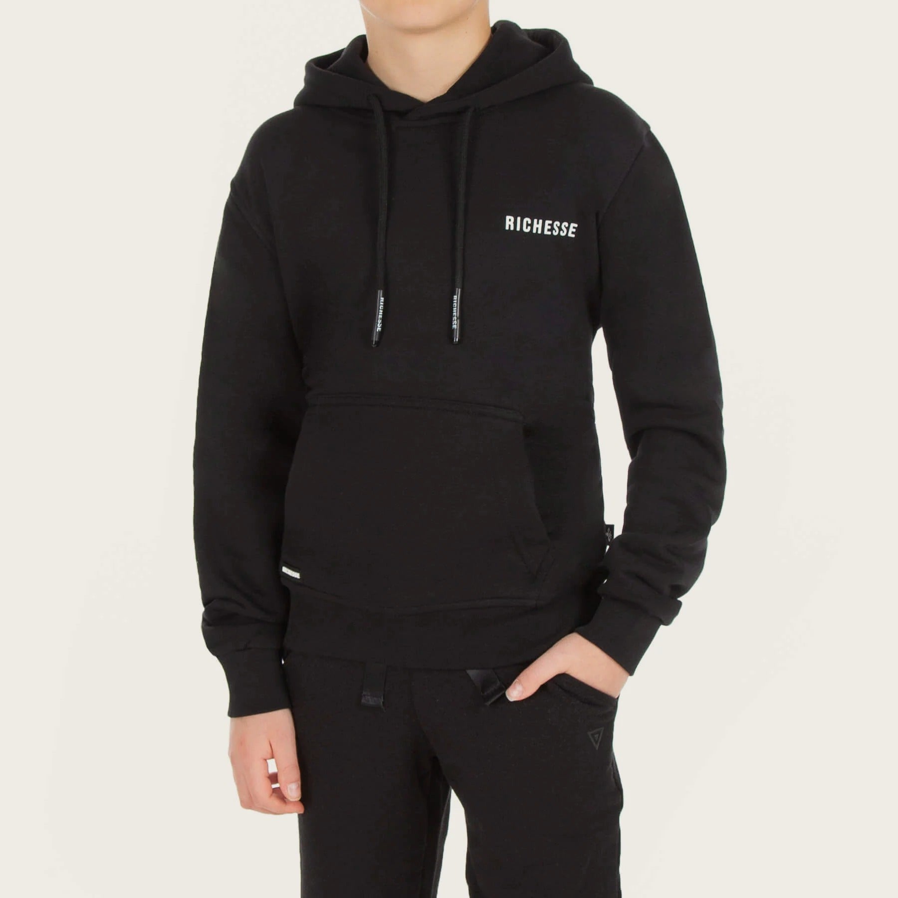 Richesse Deluxe Hoodie JR Black