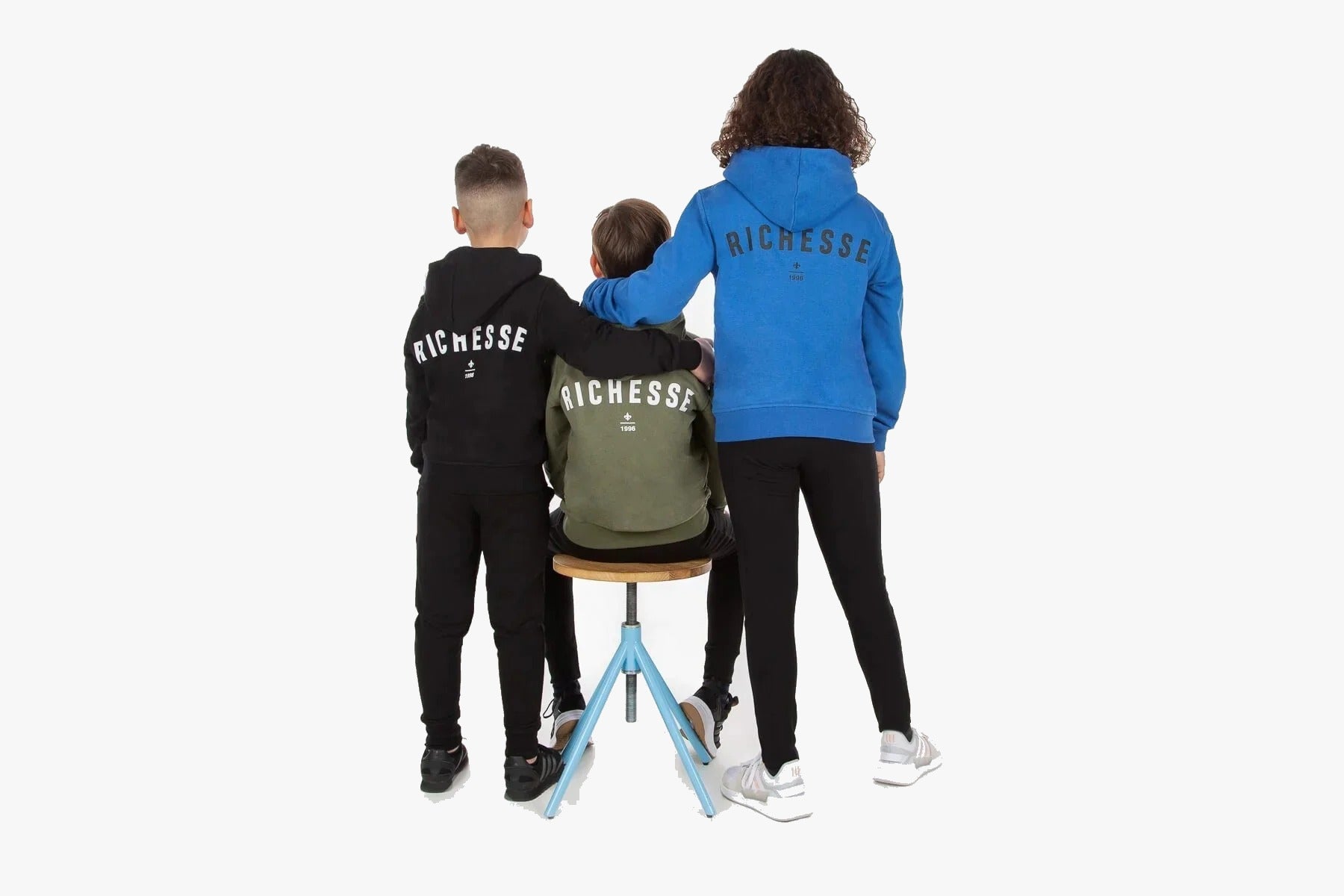 Richesse Deluxe Hoodie JR Black