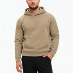 RK Blank Hoodie Olive Regular Fit - voorkant