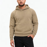 RK Blank Hoodie Olive Regular Fit - voorkant