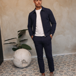 SMART JACKET NAVY — lifestylefoto