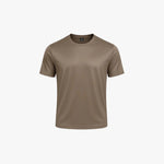 SHINY ESSENTIAL SHIRT DARK SAND