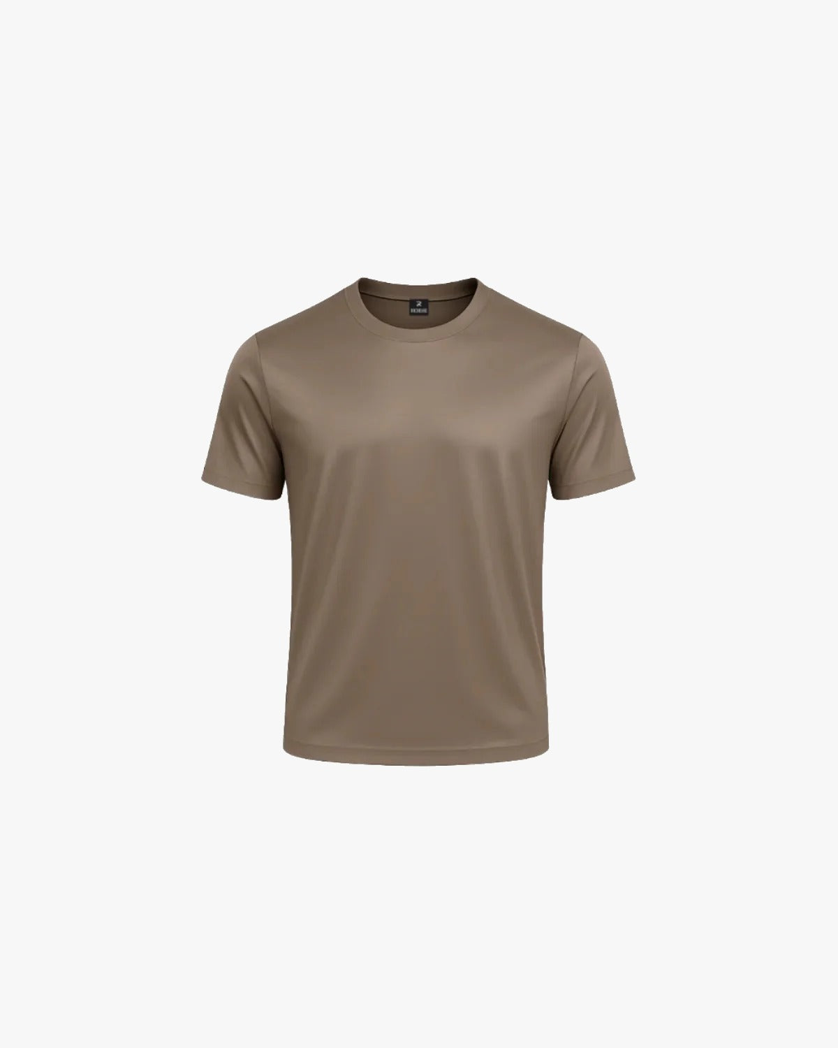 SHINY ESSENTIAL SHIRT DARK SAND