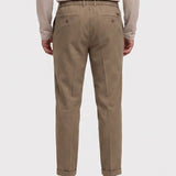 Tailered Pants Brown - achter