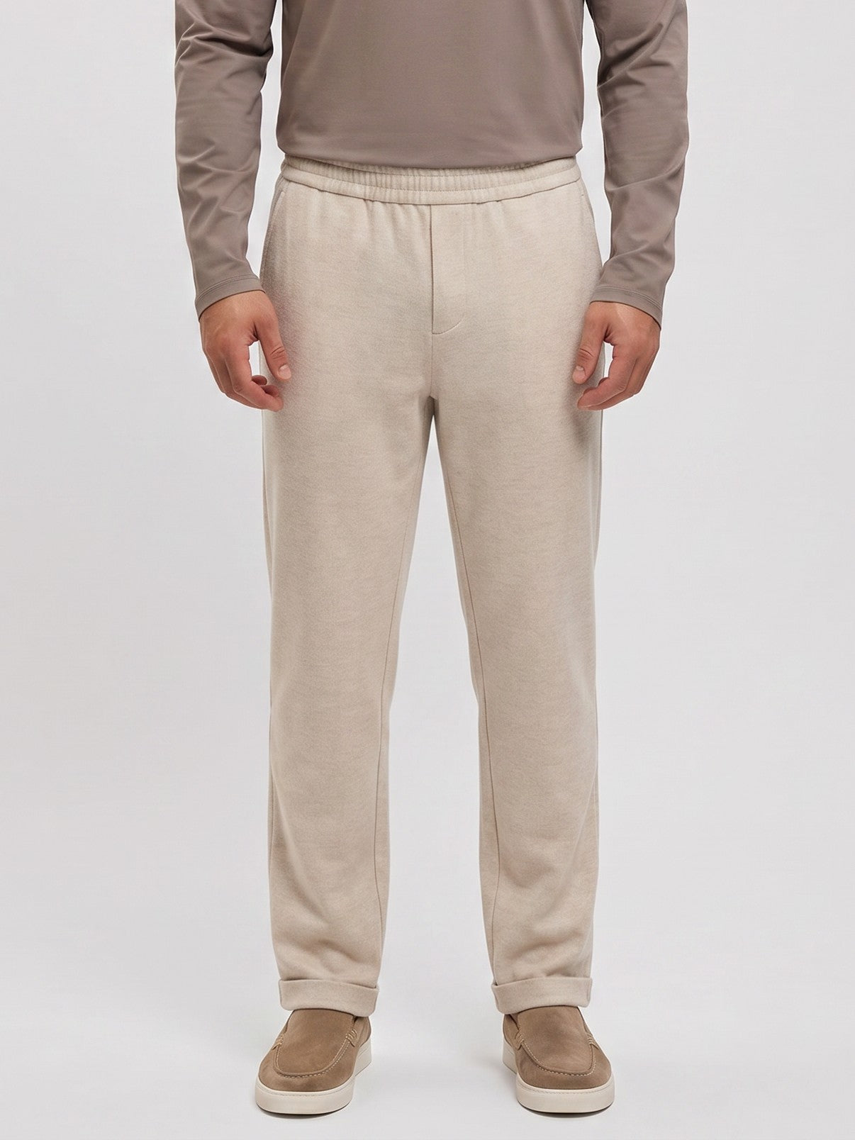 Tailered Pants Creme - voor