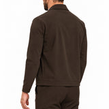 TECH SUIT BROWN - studio achterkant
