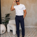 VALENCIA PANTS | NAVY — lifestylefoto