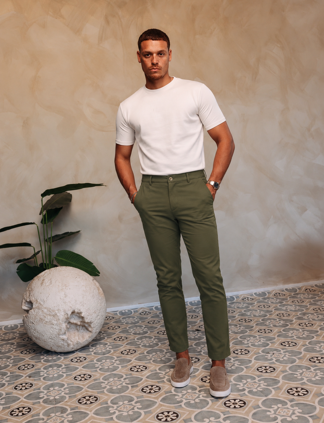 VALENCIA PANTS | OLIVE — lifestylefoto