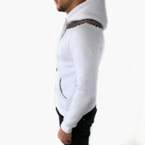 WINGED HOODIE WHITE