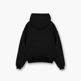 RK BLANK HOODIE BLACK OVERSIZED